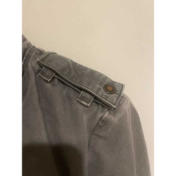 Nice‎ Collective Gray Distressed Utility jacket Small - Picture 5 of 13